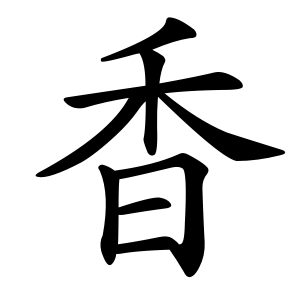 Порядок написания кандзи香